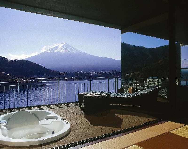 Kaze No Terrace Kukuna Hotel Fujikawaguchiko Bagian luar foto